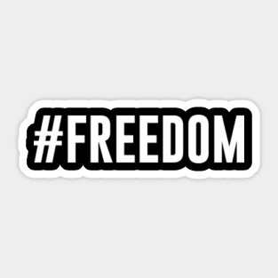 Freedom Sticker